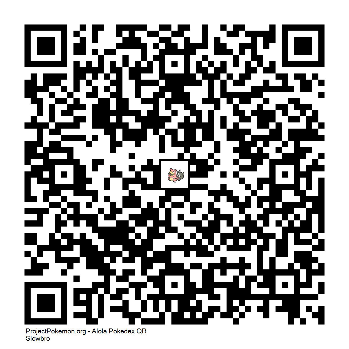 Cdigo QR de Slowbro